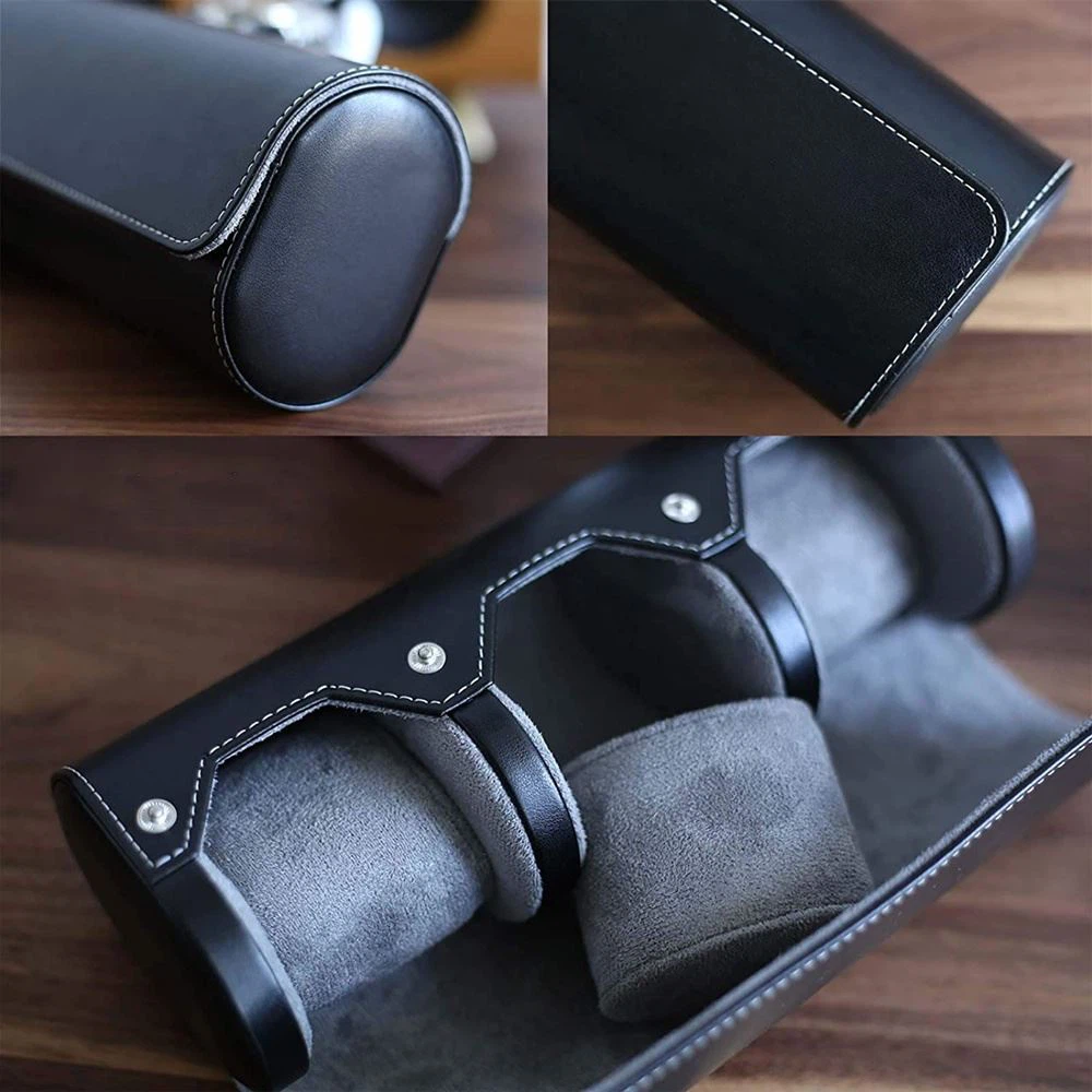 Leather Watch Box Organizer