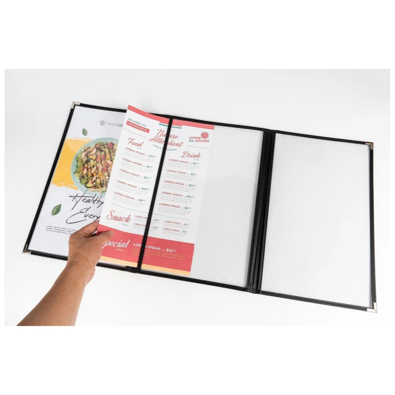 pvc menu cover pvc menu cover