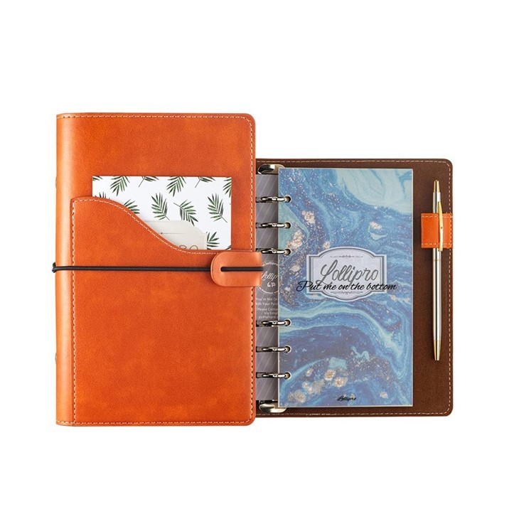 elastic band Pocket Journal