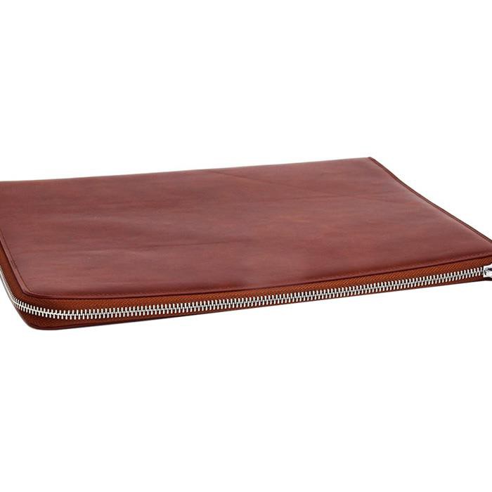 A4 Leather Document Holder Bag