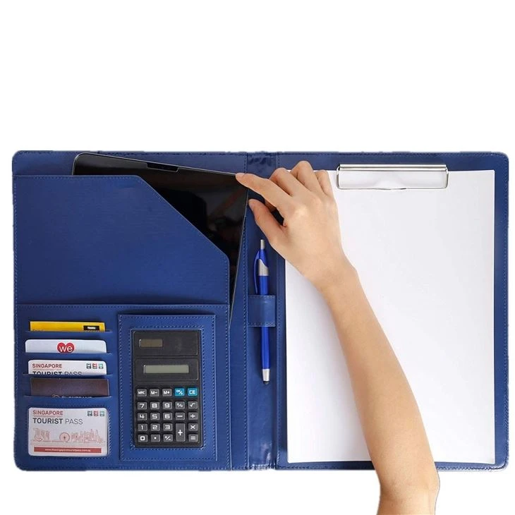 Leather Notebook Portfolio Organizer