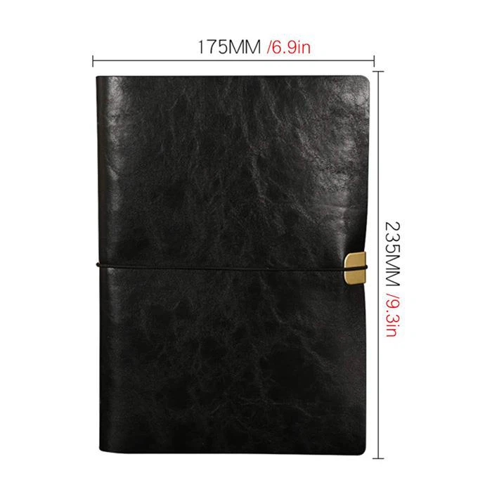 Refillable Faux Leather Journal