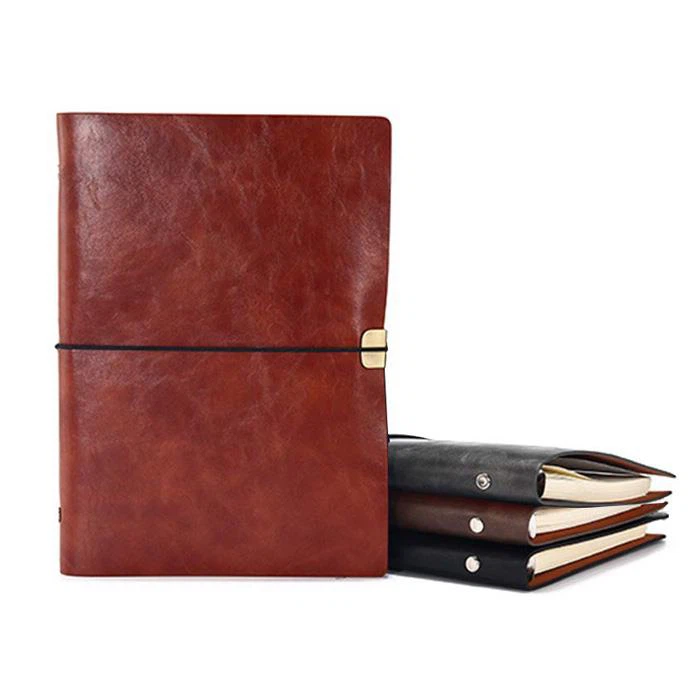 Refillable Faux Leather Journal