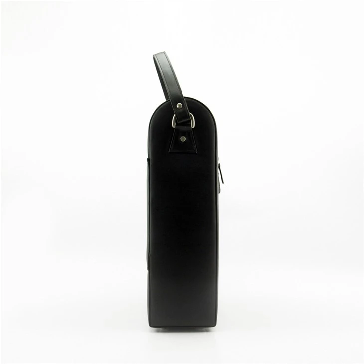 Premium Resuable Leather Wine Tote Bag