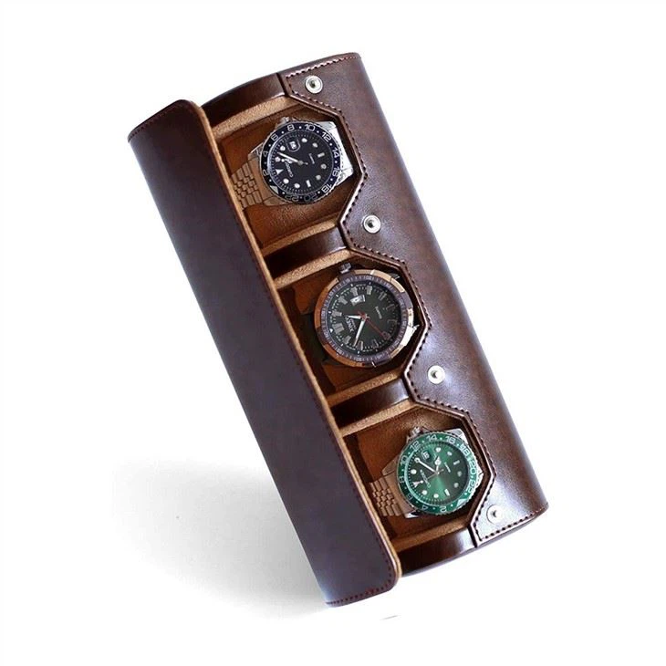 Leather Watch Box Organizer
