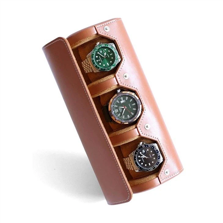 Leather Watch Box Organizer