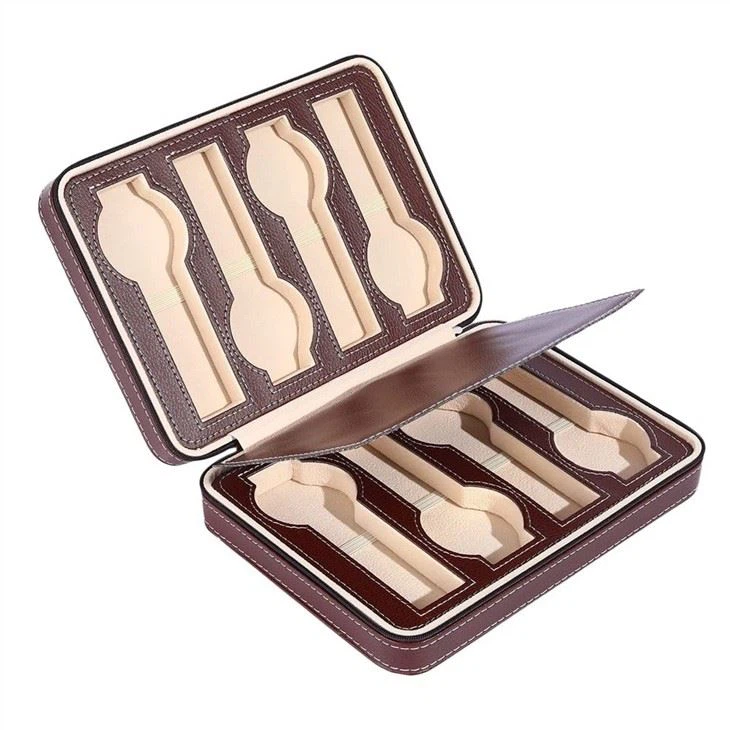 Portable Leather Watch Box