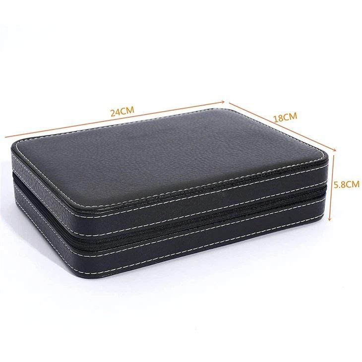 Portable Leather Watch Box