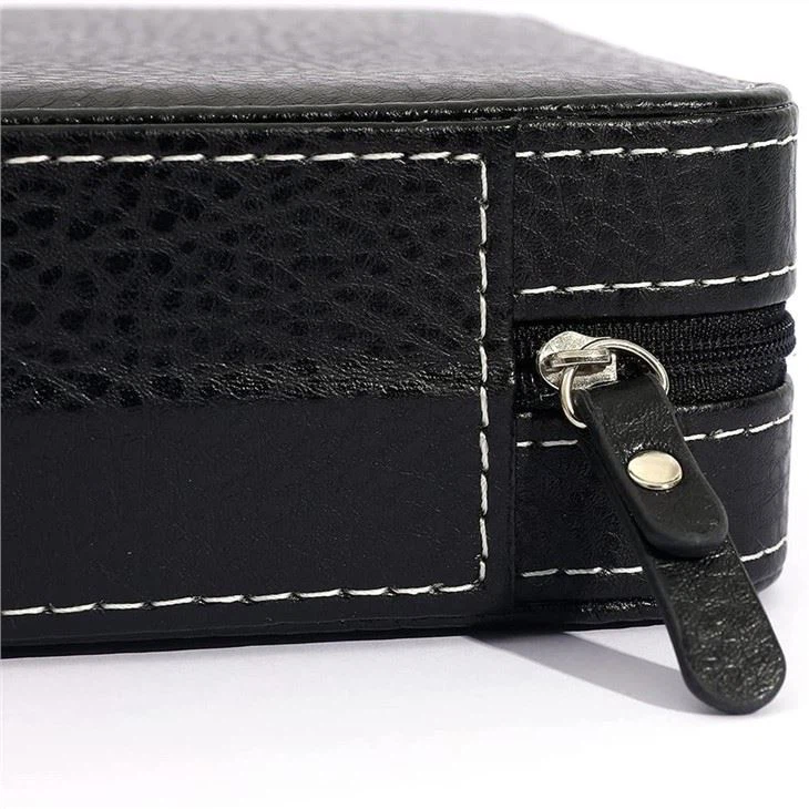 Portable Leather Watch Box