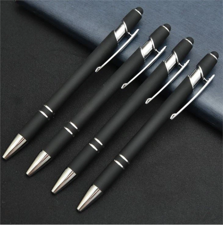 Rainbow Rubberized Ballpoint Pen