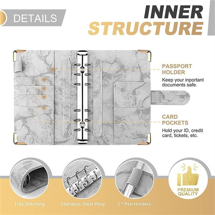 budget binder with cash envelopes